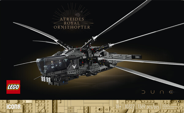 LEGO LEGO 10327 Icons Dune atreides royal ornithopter 673419388658
