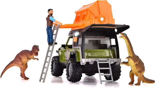 Dickie Toys Dino Camping Sons et lumières 23 cm 1:24 4006333089206