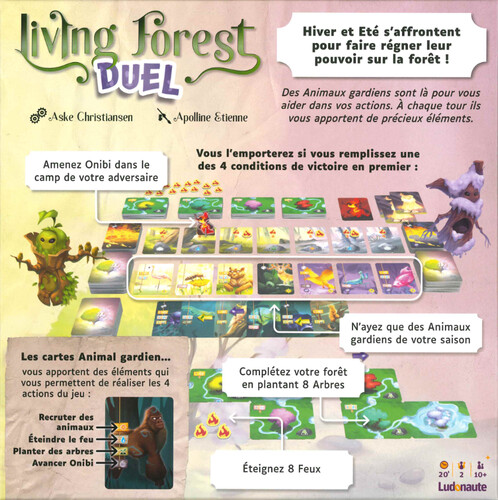 Ludonaute Living forest - duel (fr) 3760269593305