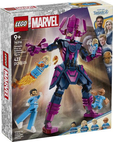 LEGO LEGO 76316 Les quatre fantastiques contre la figurine à construire de galactus Marvel 673419406369
