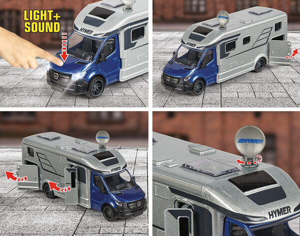 Majorette Majorette - Camper Hymer Classe-B L&S 3467452068069