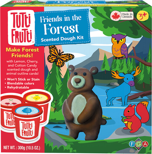 Tutti Frutti Pâte à modeler ensemble amis dans la forêt (fr/en) 061404147531