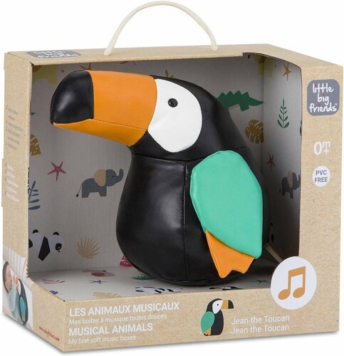 Little Big Friends Musical Animal - Toucan 3700552302399