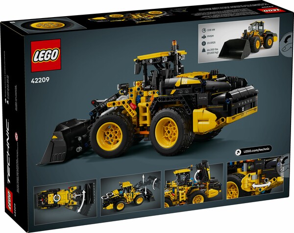 LEGO LEGO 42209 La chargeuse sur pneus Volvo L120 Electric 673419405546