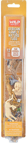 Wild Republic Tube figurines familles d'animaux sauvages africains 092389216684