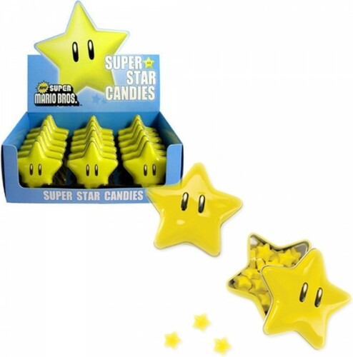 Boston America Corp Bonbons Mario Bros. star 611508172290