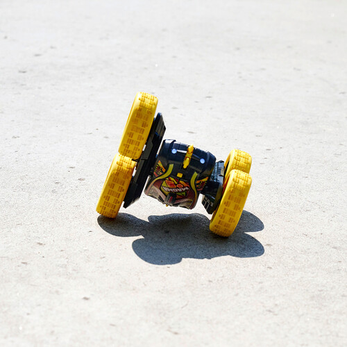 Dickie Toys dickie - téléguidé flippy feu & glace 18 cm 1:28 4006333087349