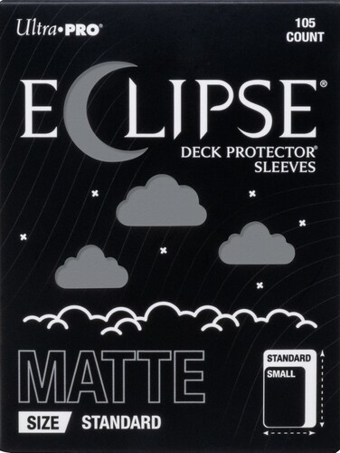 Ultra PRO Protecteurs de cartes Standard Eclipse PRO-Matte Gris 105ct 074427166892