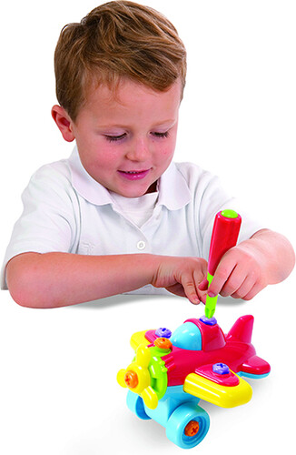 Pakö Mécanique junior avion à assembler et démonter 629270410328