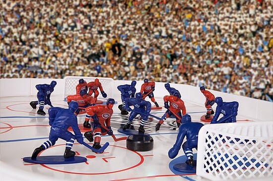 Kaskey Kids Hockey figurines LNH Canadiens de Montréal vs Maple Leafs de Toronto et patinoire (NHL) 054682050068