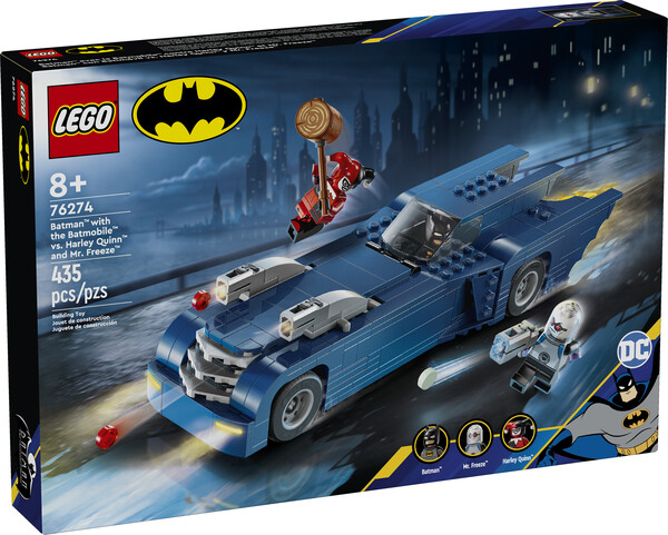 LEGO LEGO 76274 Batman™ avec la Batmobile™ contre Harley Quinn™ et Mr. Freeze™ 673419390835