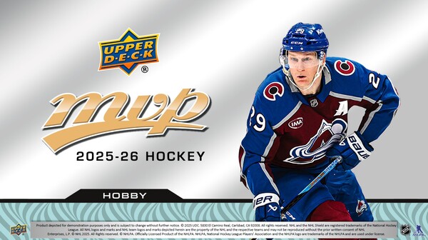 Upper Deck Upper Deck MVP Hockey 25-26 Hobby booster box 053334012966