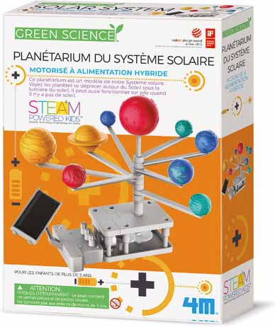 Planétarium du système solaire motorisé hybride (fr) 57359887608