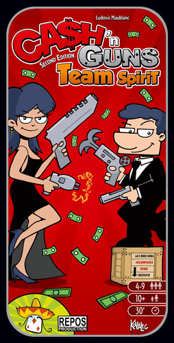Repos Production Cash'n Guns (fr) ext Team Spirit 5425016921562