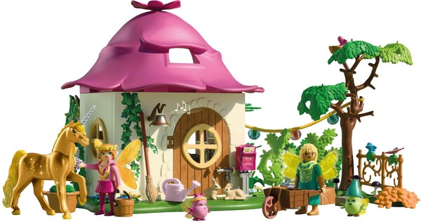 Playmobil Playmobil 71838 Maison de fee avec licorne doree 4008789718389