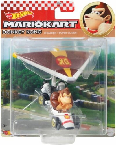 Hot Wheels Hot Wheels - Voiture Mario Kart Glider donkey kong 887961923223