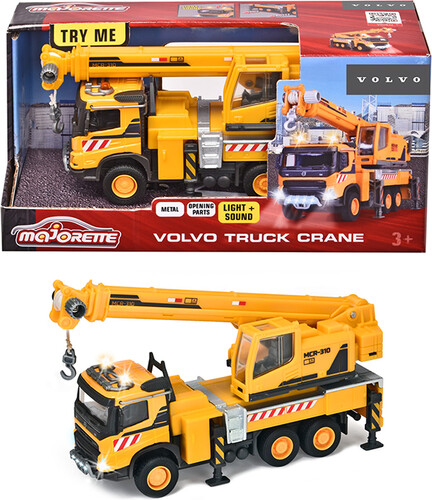 Majorette Majorette - Camion-grue Volvo Sons et lumières 3467452073384