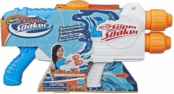 Nerf Nerf - Super Soaker Barracuda 630509732814