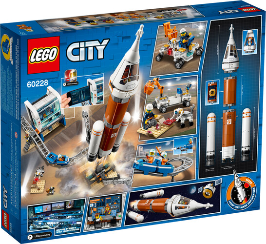 LEGO LEGO 60228 La fusée spatiale et sa station de lance 673419304252