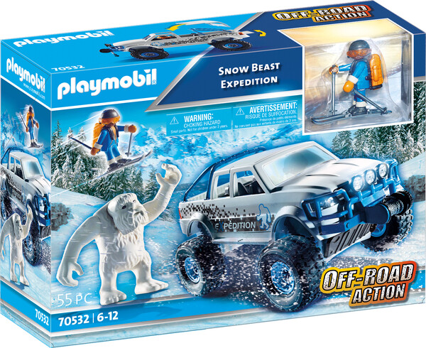 Playmobil Playmobil 70532 Explorateur avec vehicule et yeti (janvier 2021) 4008789705327