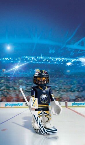 Playmobil Playmobil 9179 LNH Gardien de but de hockey Sabres de Buffalo (NHL) 4008789091796