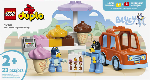 LEGO LEGO 10458 Bluey Visite chez le marchand de glace 673419405867