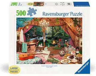 Ravensburger casse-tete Casse-tête 500 Large Cozy Glamping 4005555008255