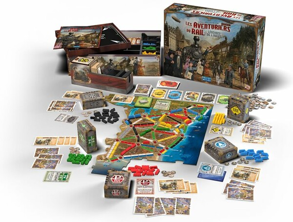 Days of Wonder Les aventuriers du rail (fr) legacy légendes de l'ouest 824968202364