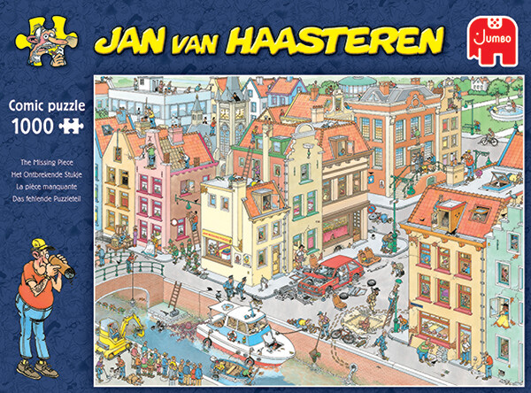 Jumbo Casse-tête 1000 Jan van Haasteren - La pièce manquante 8710126200414
