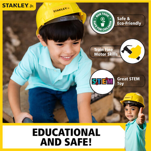 Stanley Jr. Stanley Jr. - Casque, Lunettes & Marteau 878834005641