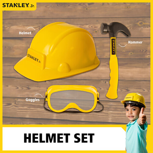 Stanley Jr. Stanley Jr. - Casque, Lunettes & Marteau 878834005641