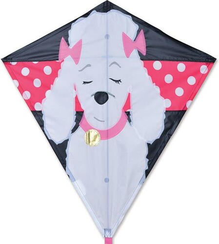 Premier Kites Cerf-volant monocorde Losange 30" Caniche Gigi 630104152673