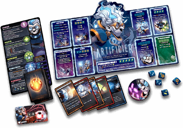 Lucky Duck Games Dice Throne (fr) Saison 2 - 03 Pirate maudite contre Artificier 787790605799