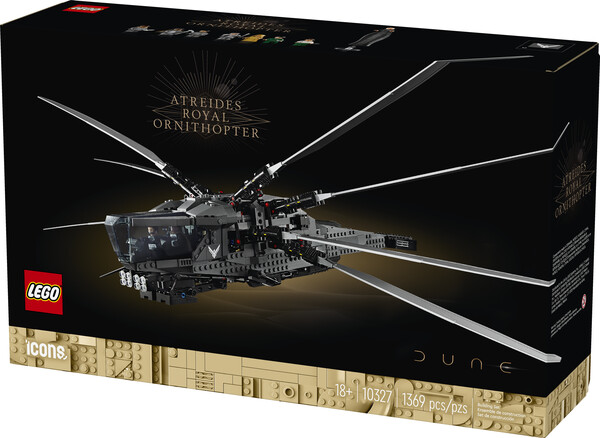 LEGO LEGO 10327 Icons Dune atreides royal ornithopter 673419388658