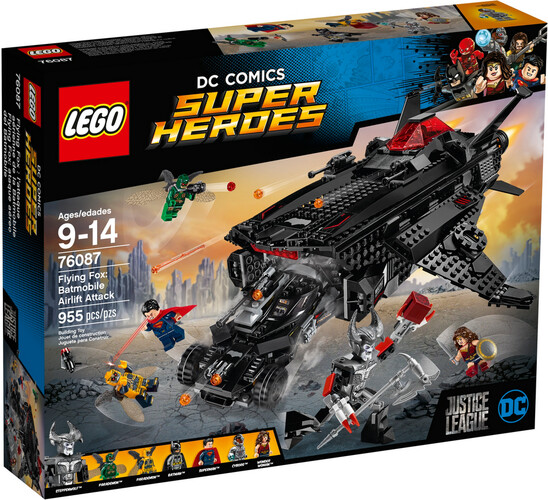 LEGO LEGO 76087 Super-héros Flying Fox l'attaque aérienne de la Batmobile, La Ligue des justiciers (Justice League), Batman, Superman 673419267052