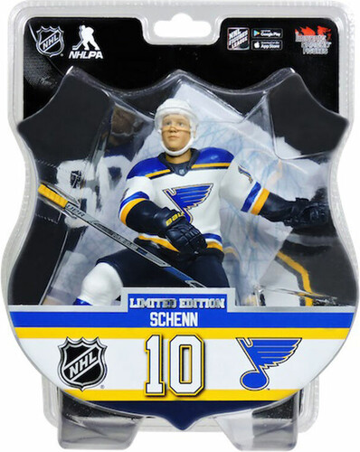 NHL Hockey Figurine LNH 6'' Brayden Schenn - Blues de Saint-Louis (no 10) 672781306888
