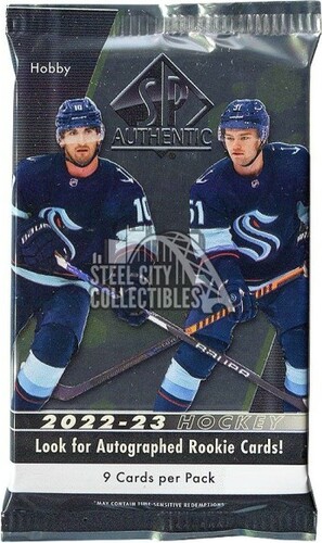 Upper Deck Upper Deck SP Authentic Hobby Hockey 22/23 Booster 053334121767