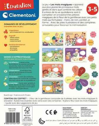 Clementoni Education Clementoni Les mots magiques 8005125527144