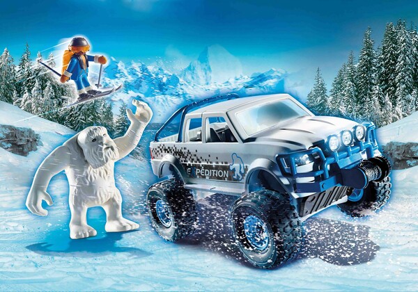 Playmobil Playmobil 70532 Explorateur avec vehicule et yeti (janvier 2021) 4008789705327