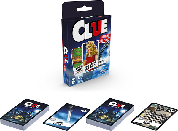 Hasbro Clue - Le jeu de cartes (fr/en) 630509895373