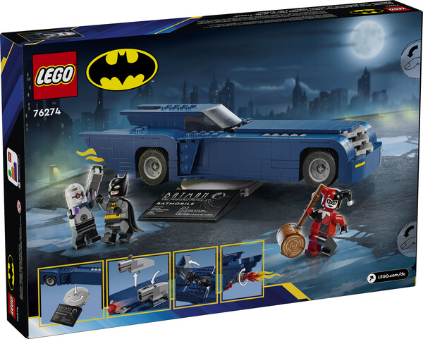 LEGO LEGO 76274 Batman™ avec la Batmobile™ contre Harley Quinn™ et Mr. Freeze™ 673419390835
