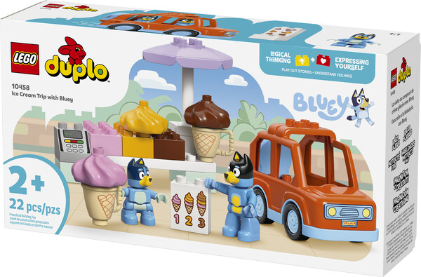 LEGO LEGO 10458 Bluey Visite chez le marchand de glace 673419405867