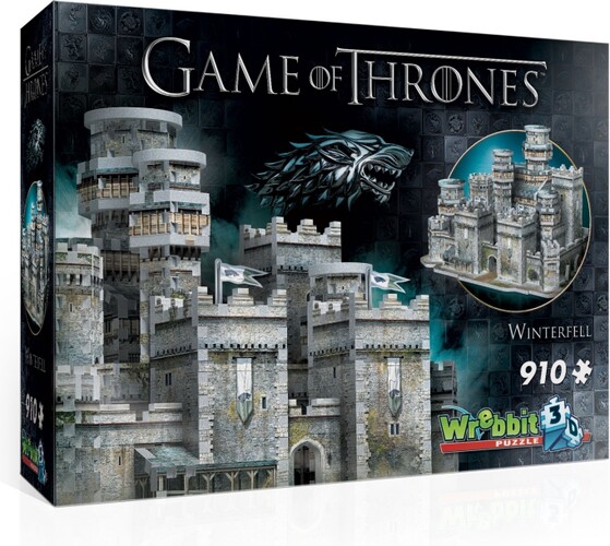 Wrebbit Casse-tête 3D Le Trône de fer Winterfell (910pcs) 665541020186