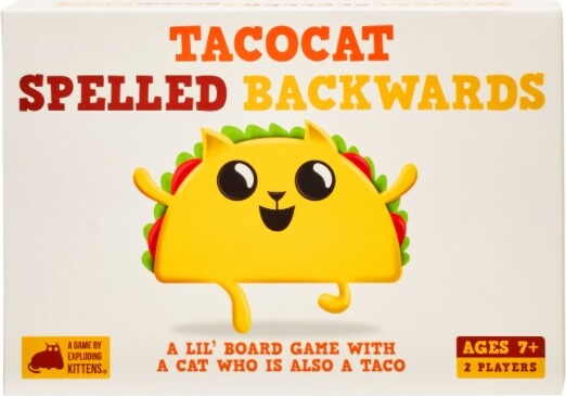 Exploding Kittens Tacocat Spelled Backwards (en) 852131006433