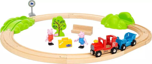 Brio Train Brio Train en bois Circuit Peppa Pig 7312350361230