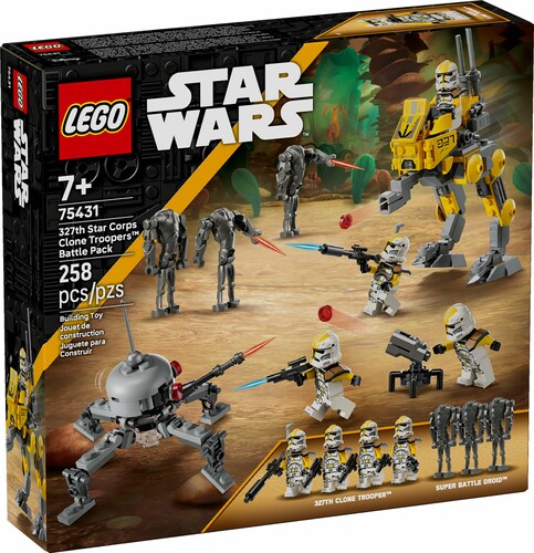 LEGO LEGO 75431 Star Wars Pack de combat du 327ème Corps d'armée 673419413329