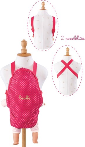 Corolle Corolle Mon bébé poupée classique porte-bébé cerise 36 / 42 cm 887961167894