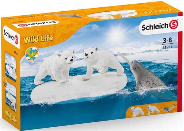 Schleich Schleich 42531 glissade en folie Des ours polaire 4059433573533