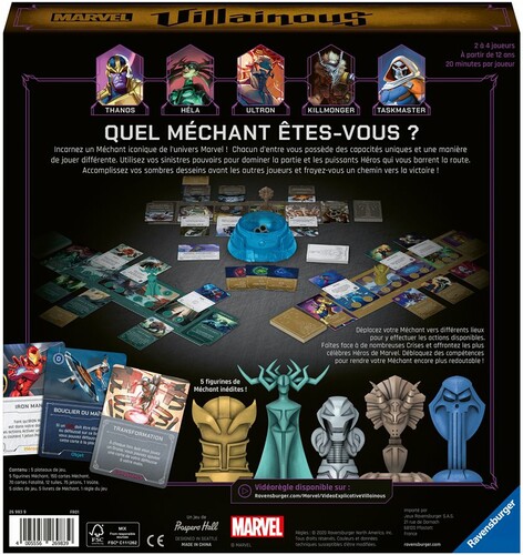 Ravensburger Disney Villainous (fr) ext Marvel 4005556269839