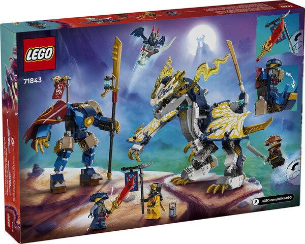 LEGO LEGO 71843 Le robot dragonnier de Rogue 673419405126